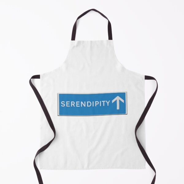 Item preview, Road sign “serendipity ahead”  designed and sold by funkyworm.