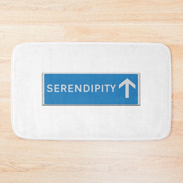 Item preview, Road sign “serendipity ahead”  designed and sold by funkyworm.