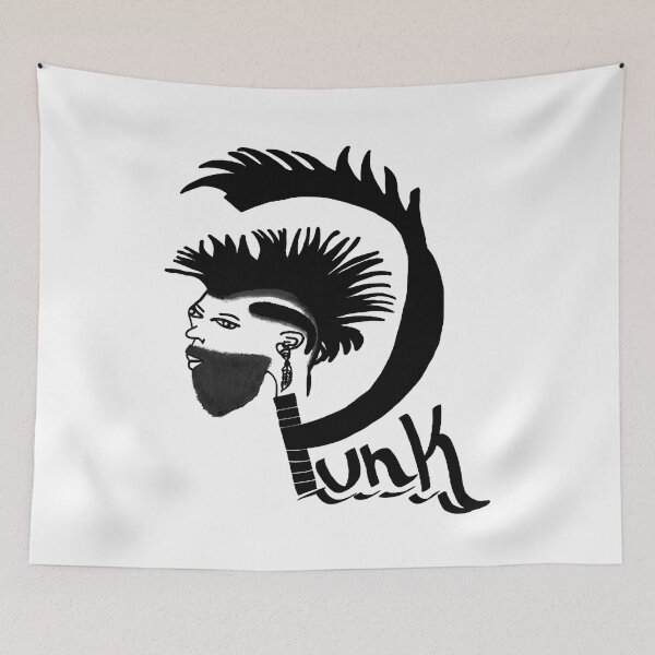 Item preview, Punk Mohawk hairstyle design designed and sold by OMdesign10.