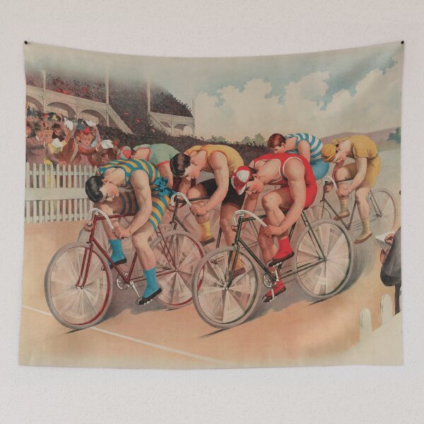 Item preview, Vintage Cycling Race Illustration designed and sold by InnerCitadel.