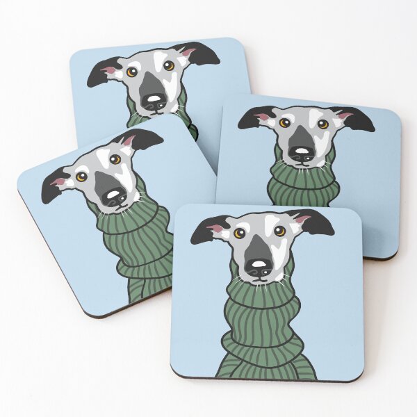 Item preview, Green pullover dog gray pet thin tall dog funny doggy designed and sold by Kikabu.