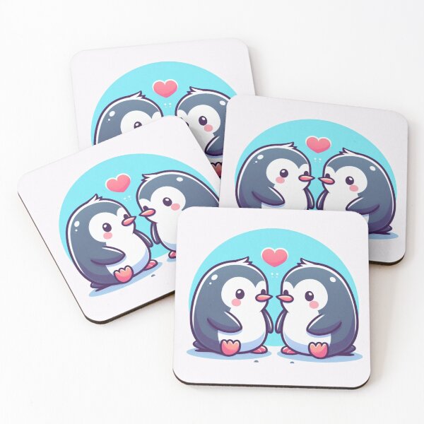 Item preview, Valentine's Day _ Penguins in love designed and sold by Arleven.