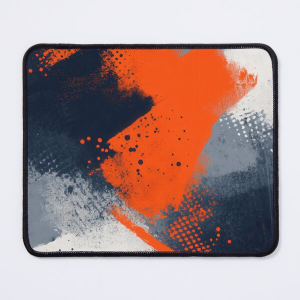 Item preview, Abstract Orange and Blue Paint Splatter. designed and sold by RGShirtWorks.