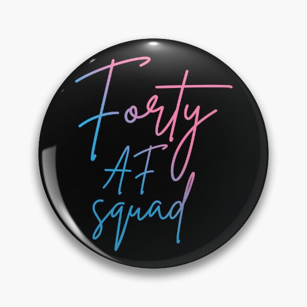 Artikelvorschau, Forty AF Squad II – Passender Geburtstag entworfen und verkauft von Lemon Pepper.