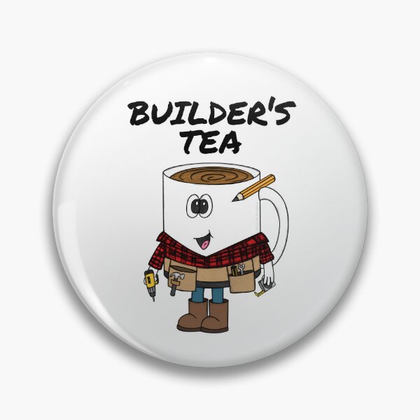 Item preview, Builder's Tea, Construction Worker, Carpenter Handyman Funny designed and sold by doodlerob.