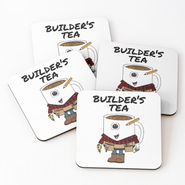 Item preview, Builder's Tea, Construction Worker, Carpenter Handyman Funny designed and sold by doodlerob.
