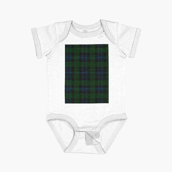 VINEYARD PLAID Short Sleeve Baby One-Piece