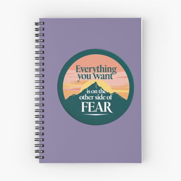 Item preview, Everything you want is on the other side of fear. designed and sold by Summer Sunshine.