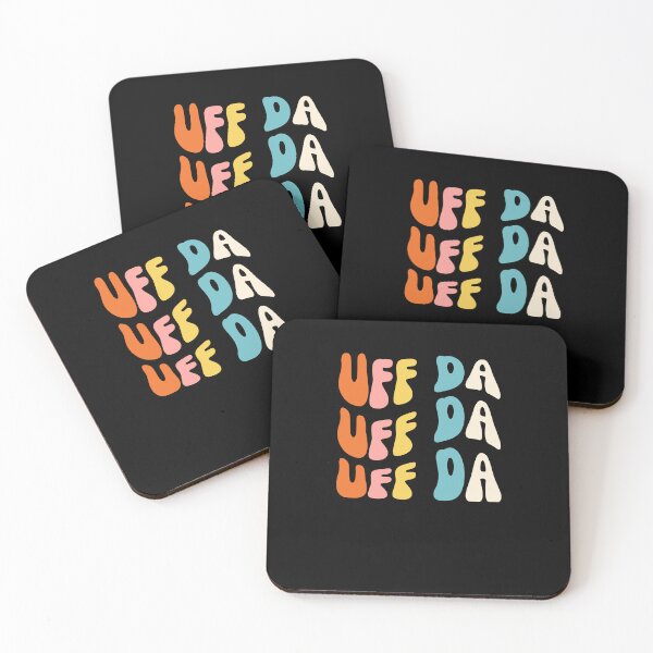 Item preview, Uff Da. Funny Minnesota saying Midwestern Norwegian groovy designed and sold by snowry.