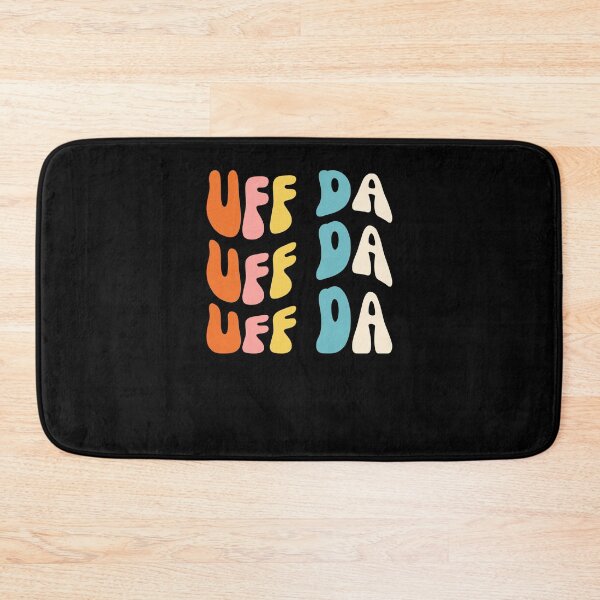 Item preview, Uff Da. Funny Minnesota saying Midwestern Norwegian groovy designed and sold by snowry.