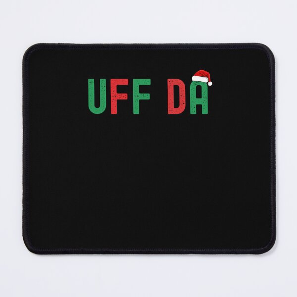 Item preview, Uff Da. Funny Minnesota Midwestern Norwegian Christmas designed and sold by snowry.