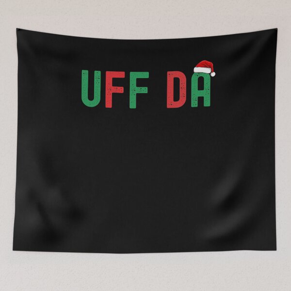Item preview, Uff Da. Funny Minnesota Midwestern Norwegian Christmas designed and sold by snowry.