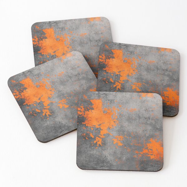 Item preview, Abstract Orange and Gray Texture designed and sold by RGShirtWorks.