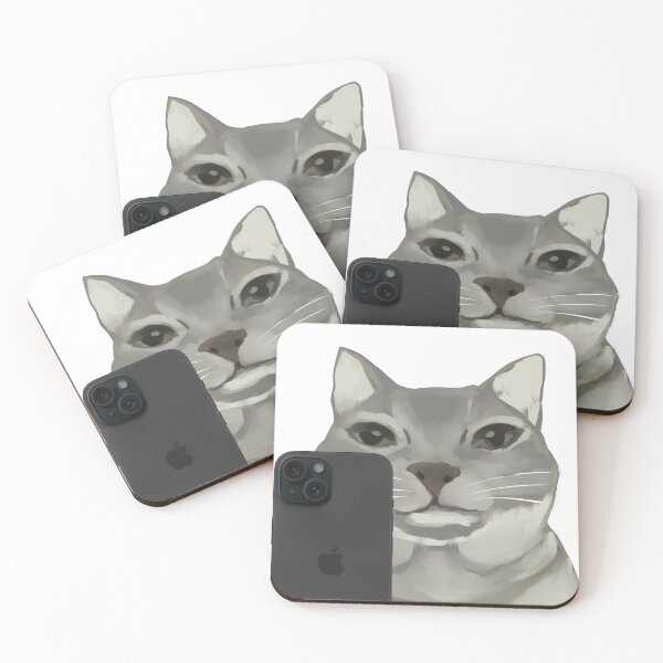 Item preview, Cat with phone designed and sold by DaiChi3.