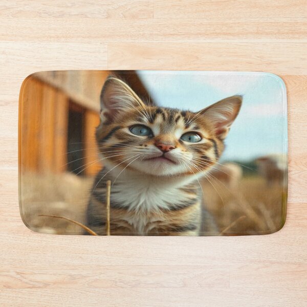 Item preview, Cat in a farm designed and sold by BubuAndDuduShop.