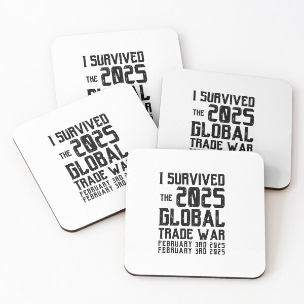Item preview, I Survived the 2025 Trade War(February 3rd 2025 - February 3rd 2025) designed and sold by BEE-CREATIVO.