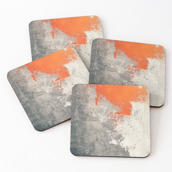 Item preview, Abstract Orange and Gray Grunge Texture designed and sold by RGShirtWorks.