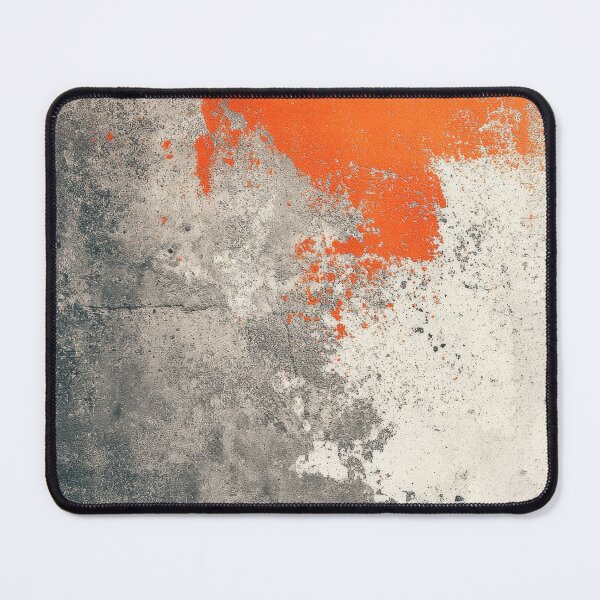 Item preview, Abstract Orange and Gray Grunge Texture designed and sold by RGShirtWorks.
