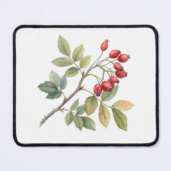 Item preview, Wild Rosehip Elegance designed and sold by AntiqueWhiteArt.