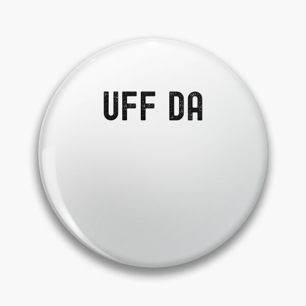 Artikelvorschau, Uff Da. Lustiges Minnesota-Sprichwort Midwestern Norwegian Vintage entworfen und verkauft von snowry.