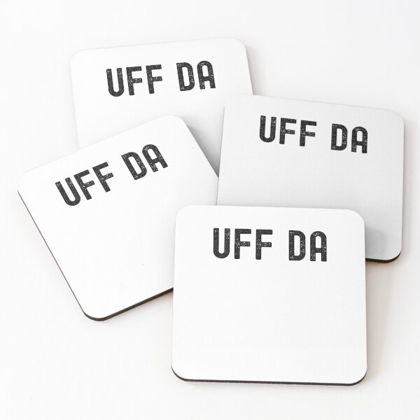 Item preview, Uff Da. Funny Minnesota saying Midwestern Norwegian vintage designed and sold by snowry.