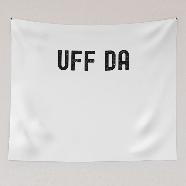 Item preview, Uff Da. Funny Minnesota saying Midwestern Norwegian vintage designed and sold by snowry.