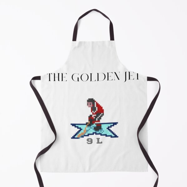 Artikelvorschau, 8bit Hockey Golden Jet entworfen und verkauft von Pop, Culture and Stuff.