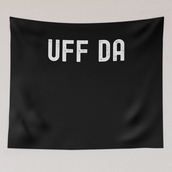 Item preview, Vintage Uff Da. Funny Minnesota saying Midwestern Norwegian designed and sold by snowry.