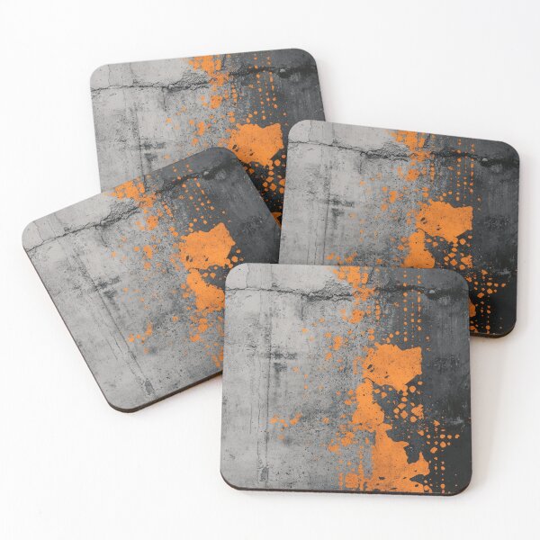 Item preview, Abstract Orange and Gray Concrete Texture. designed and sold by RGShirtWorks.