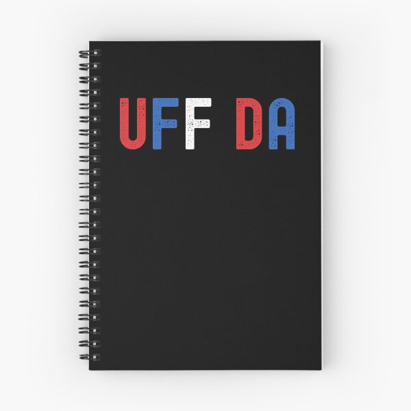 Item preview, Uff Da. Divertido refrán de Minnesota Bandera noruega del medio oeste designed and sold by snowry.