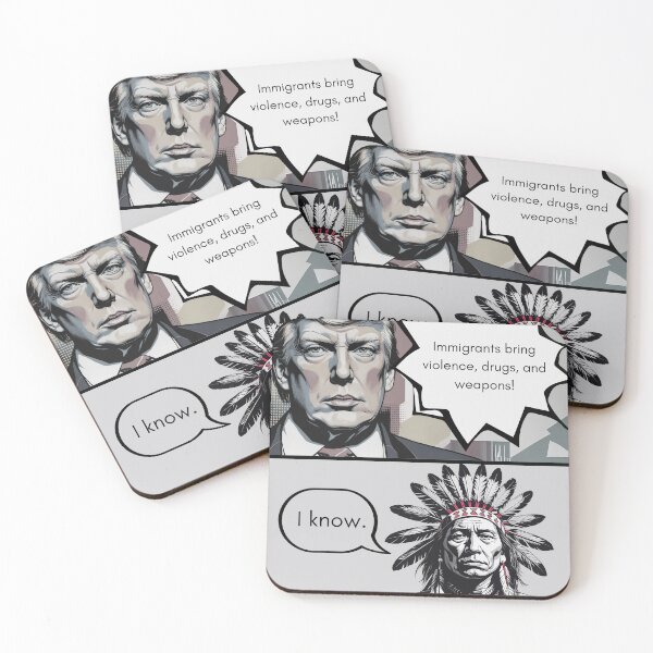 Item preview, WHITE IMMIGRATION, indigenous designed and sold by ComSol.
