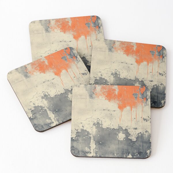 Item preview, Abstract Orange and Gray Wall Texture. designed and sold by RGShirtWorks.
