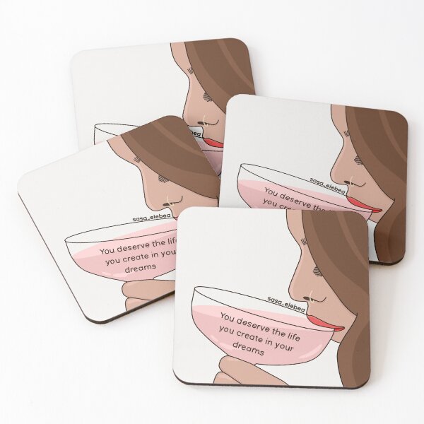 Item preview, You deserve the life of your dreams by Sasa Elebea designed and sold by Sabrina Brugmann.