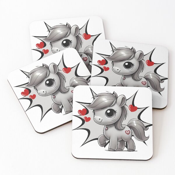 Item preview, Pencil Hand Drawn Valentines Pony  designed and sold by The Art of Kkatarynka.