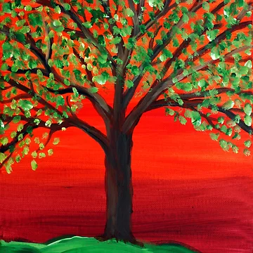 Artwork thumbnail, Sunset Tree by William Gushue