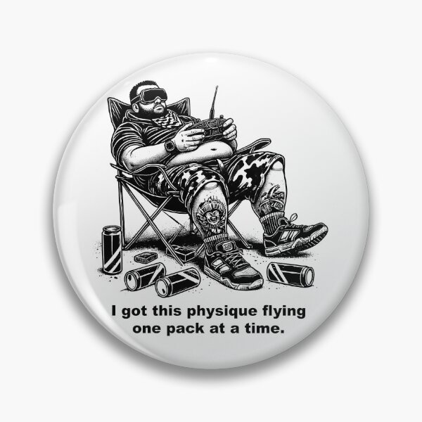 Item preview, One Pack at a Time – FPV Pilot Sticker designed and sold by Flyble.