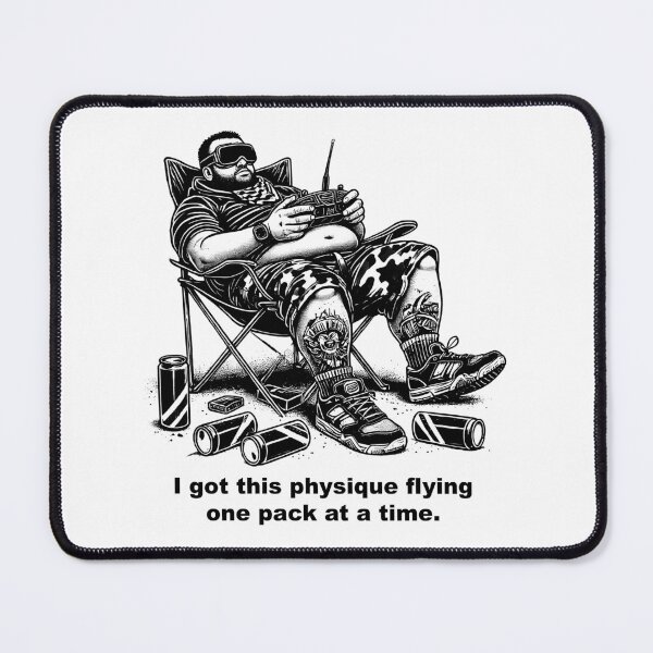 Item preview, One Pack at a Time – FPV Pilot Sticker designed and sold by Flyble.