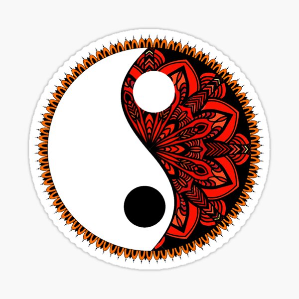 Artikel-Vorschau von Ying-Yang-Mandala, designt und verkauft von emanscorfna.