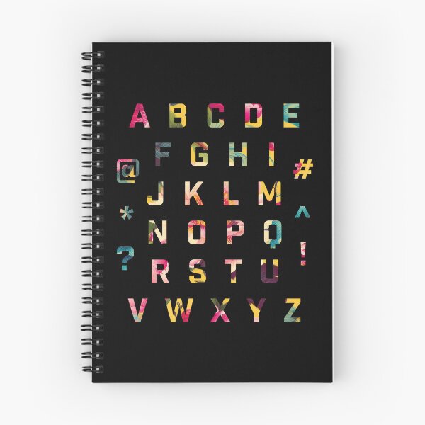 Artikelvorschau, Helles florales 50er-Alphabet-Paket entworfen und verkauft von Dancing in the Living Room.