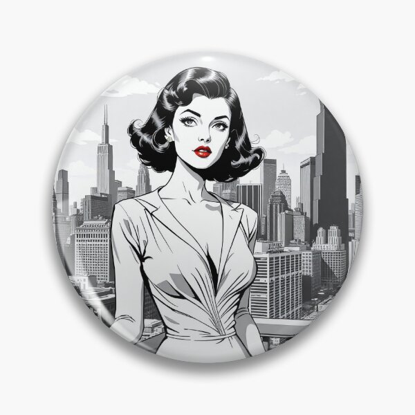 Item preview, Digital Erotic Vintage PinUp Style Poster designed and sold by AiFantasticArt.