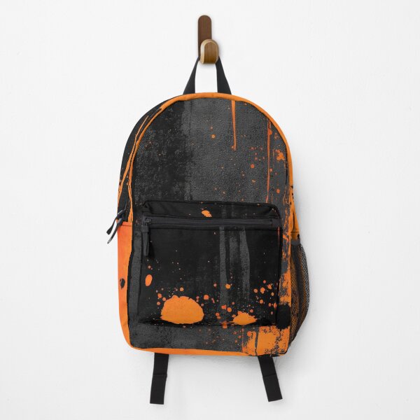 Item preview, Abstract Orange and Black Splatter designed and sold by RGShirtWorks.