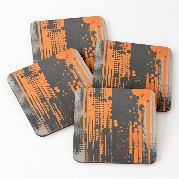 Item preview, Abstract Orange and Black Grunge Texture designed and sold by RGShirtWorks.