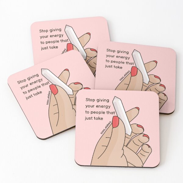 Item preview, Stop giving your energy by Sasa Elebea designed and sold by Sabrina Brugmann.