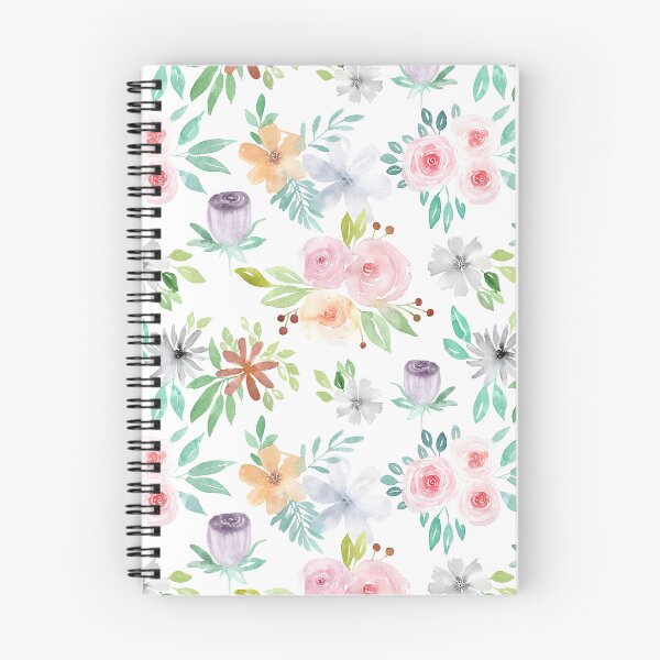 Item preview, Loose and soft watercolor florals designed and sold by Blooming June Design.