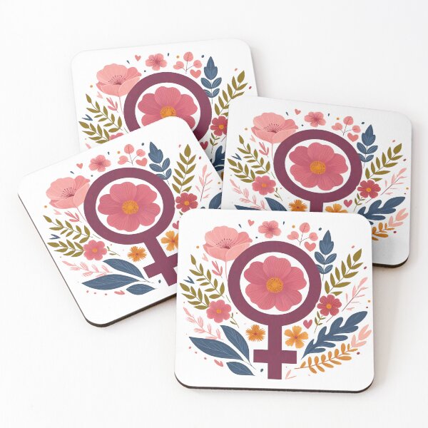 Item preview, Girl Power with Flowers designed and sold by Heidi25L.