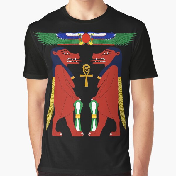 Item preview, Egyptian Kemetic Pregnancy God T-Shirt designed and sold by Rahimseven.