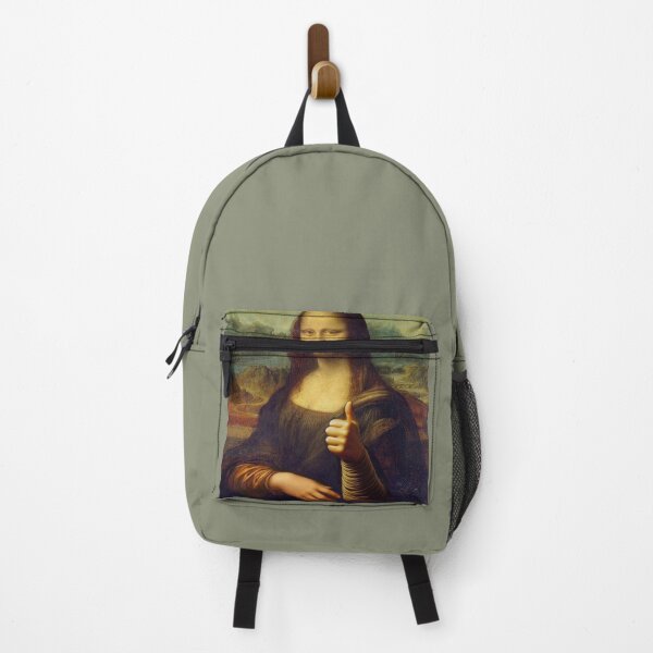 Item preview, Mona Lisa Life is Good Leonardo Da Vinci Art parody designed and sold by ArtUnova.