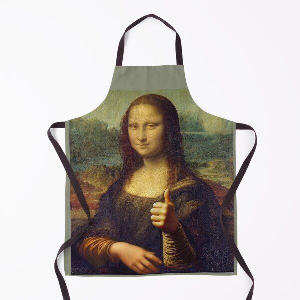 Item preview, Mona Lisa Life is Good Leonardo Da Vinci Art parody designed and sold by ArtUnova.