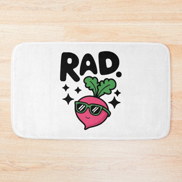 Item preview, Rad! Cute Radish Gardening Puns designed and sold by PMCreative.