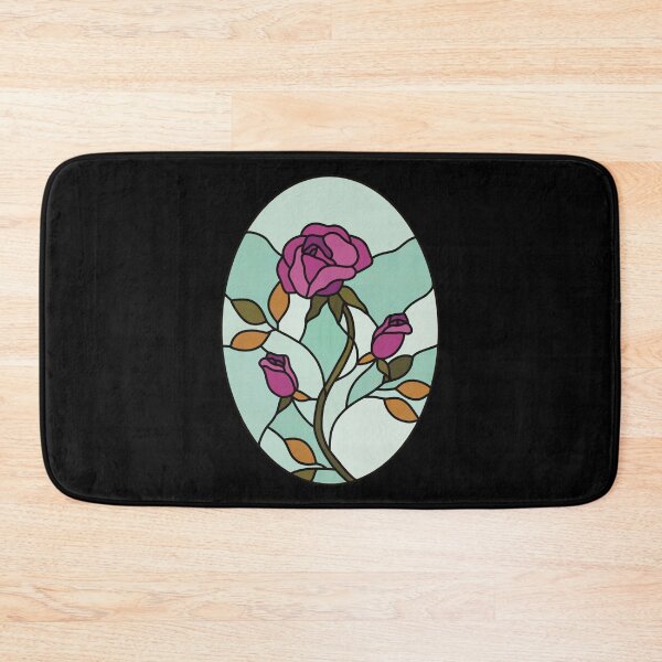 Item preview, Purple Stained Glass Roses Castlecore designed and sold by Skull Fern.